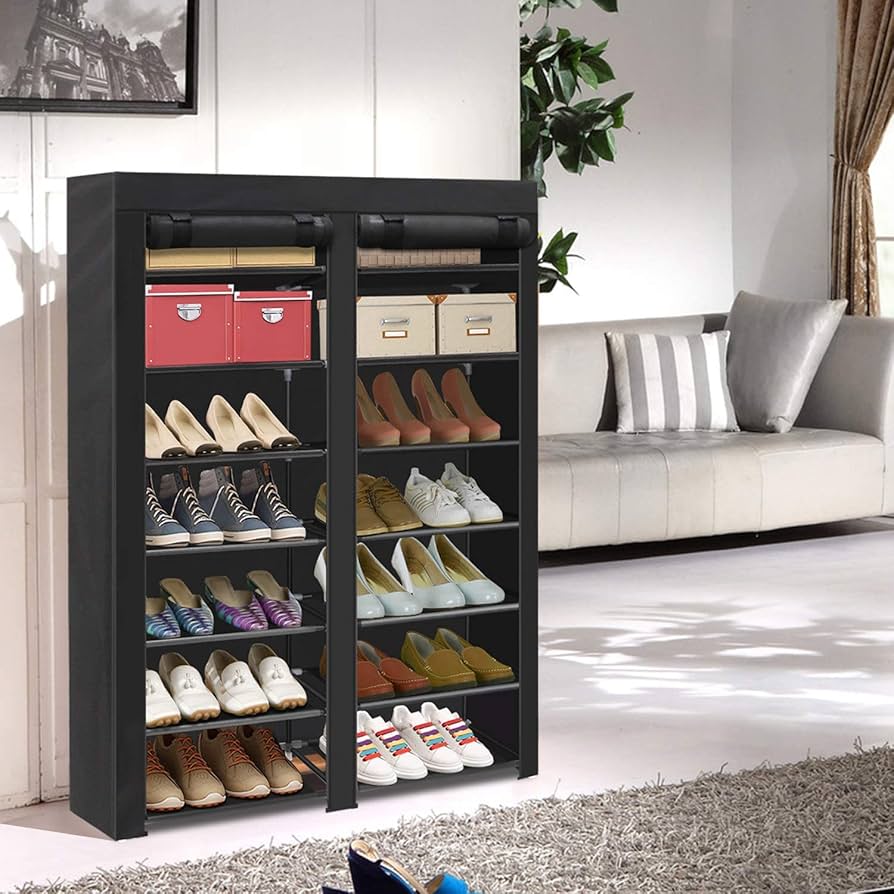 Amazon.com: ERONE Shoe Rack Storage Organize, 28 Pairs